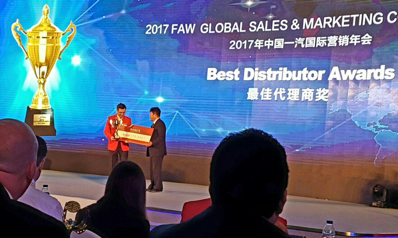برترین رتبه فروش محصولات FAW در جهان، برای دومین سال متوالی به سیباموتور رسید