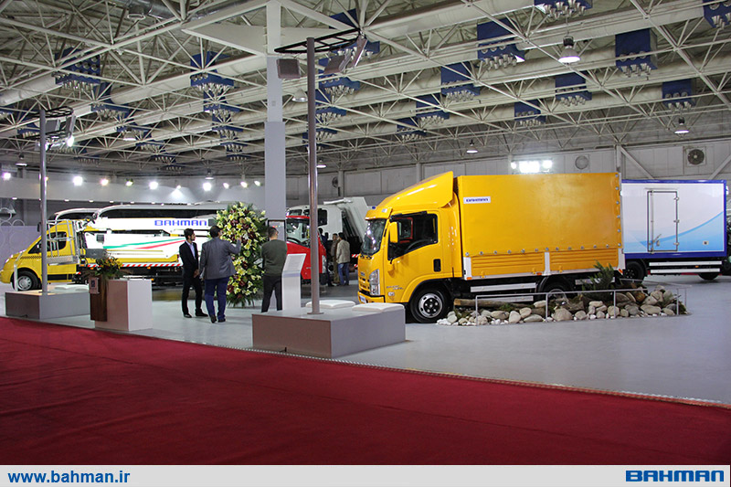 گزارش نهایی بهمن دیزل و سیبا موتور با محصولات جدید در نمایشگاه حمل و نقل و خدمات شهری