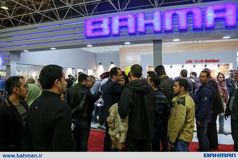 بهمن موتور در اولین روز نمایشگاه خودرو اصفهان به روایت تصویر