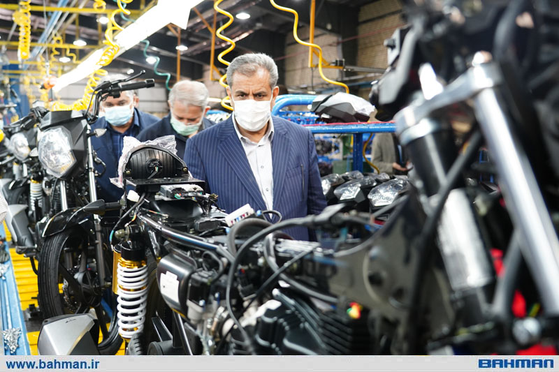 استاندار قزوین: ایران دو چرخ اقدامات موثری در تولید موتورهای برقی داشته است