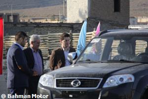 مراسم تست خودرو های B50F و لندمارک در مشهد