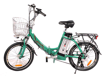 دوچرخه برقی تاشوی شهری